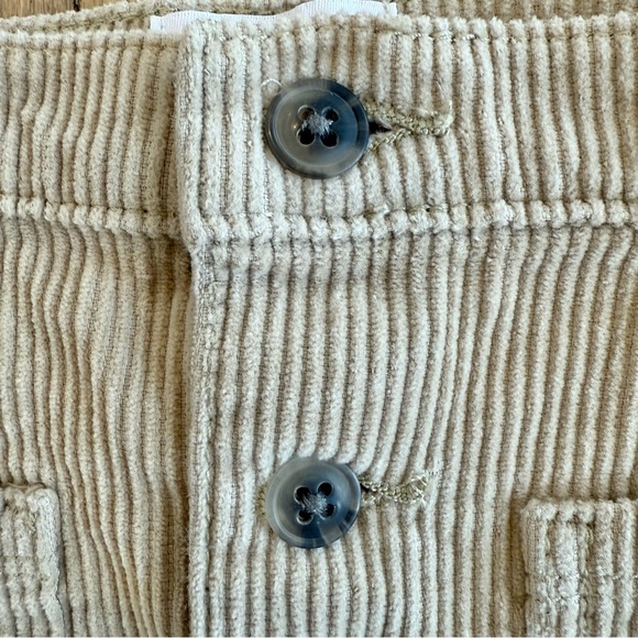 The Children’s Place Girls Tan Corduroy Button-Front Skirt with Pockets Size 6 - Picture 6 of 10